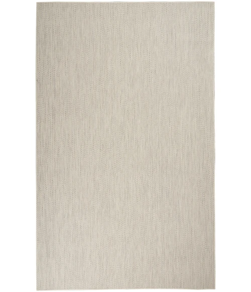 Nourison Courtyard Ivory Silver COU01 12 ft. X 15 ft. Rectangle Rug