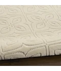 Nourison Home Washable Charm Cream / Ivory WCH03 2ft. x 3ft. Rect. Rug