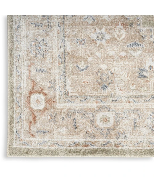 Nourison Astra Machine Washable Sage Multicolor ASW11 10ft. x 14ft. Rect. Rug