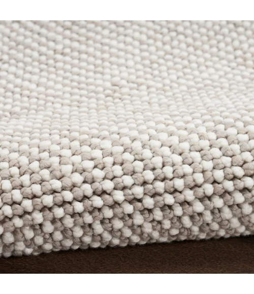 Nourison Natural Texture Ivory Mocha NTX01 4 ft. X 6 ft. Rect. Rug