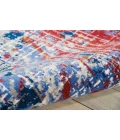 Nourison Twilight Area Rug TWI25 Red/Blue 9'9" x 13'9"