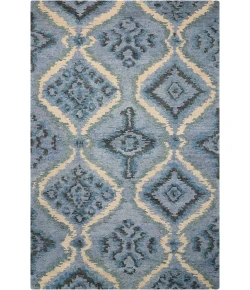 Nourison Home Tahoe Modern Blue MTA06 3ft.9in. x 5ft.9in. Rect. Rug