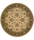 Nourison Living Treasures Round Area Rug LI05-Beige