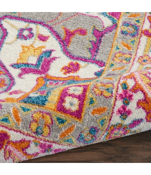 Nourison Passion Area Rug PSN20-Teal Multicolor