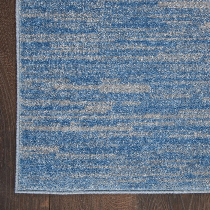 Nourison Essentials Area Rug NRE01-Blue/Grey