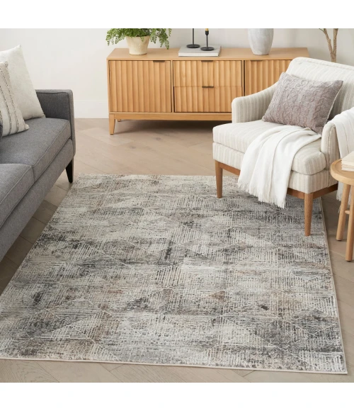 Nourison Sustainable Trends Ivory Multicolor SUT08 5 ft. X 7 ft. Rect. Rug