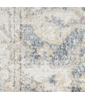 Nourison Astra Machine Washable Grey Blue ASW12 7ft. x 10ft. Rect. Rug