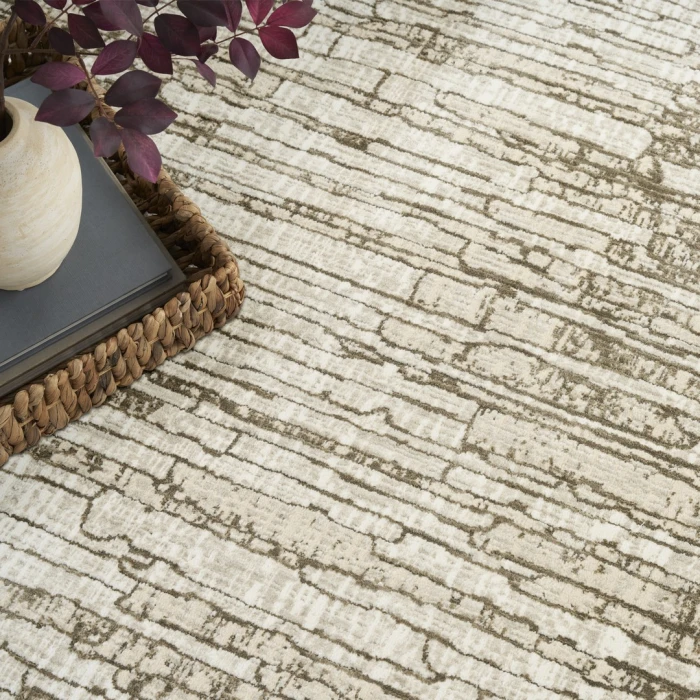 Nourison Soft Structure Mocha SOF03 5ft.3in. x 7ft.3in. Rect. Rug