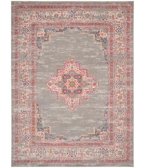 Nourison Passion Runner Area Rug PSN03-Grey
