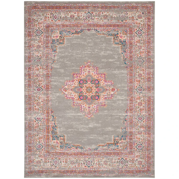 Nourison Passion Runner Area Rug PSN03-Grey