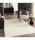 Nourison Plush Cloud Ivory PLC01 5 ft. X 7 ft. Rect. Rug