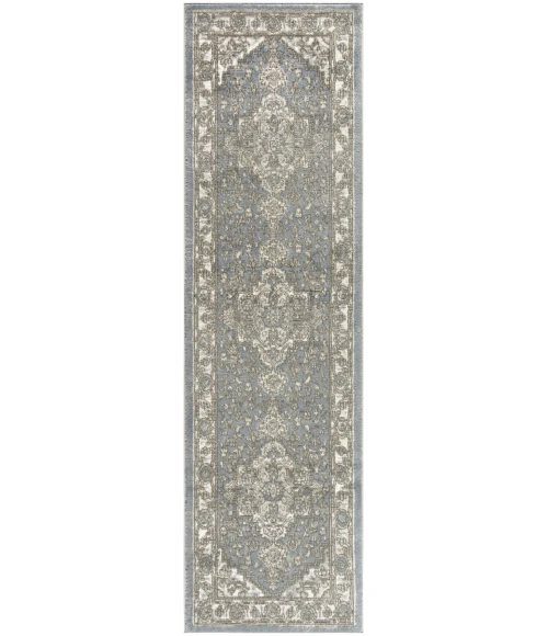 Nourison Quarry Blue QUA05 8 ft. Rect. Rug
