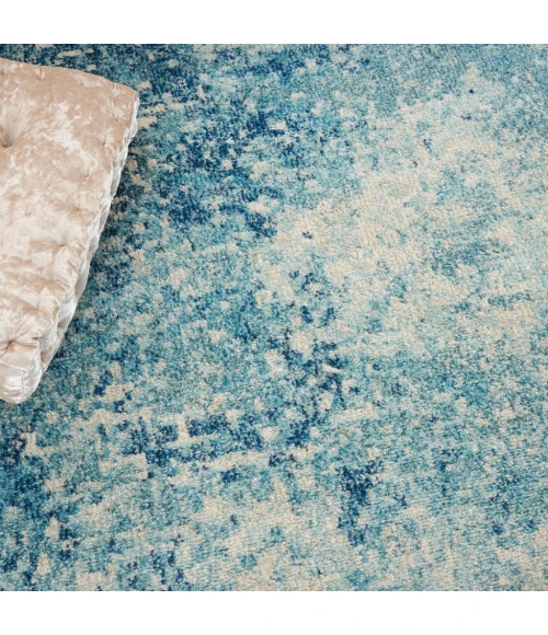 Nourison Passion Area Rug PSN10-Navy/Light Blue