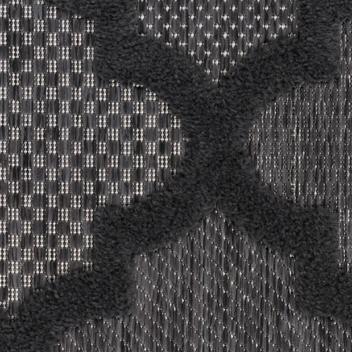 Nourison Easy Care Area Rug NES01 Charcoal/Black