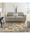 Nourison Aloha Area Rug ALH17-Ivory/Multi