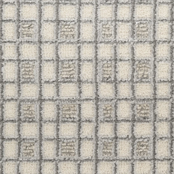Nourison Nordic Ivory Grey NRC03 10ft. x 14ft. Rect. Rug