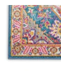 Nourison Passion Runner Area Rug PSN20-Teal Multicolor