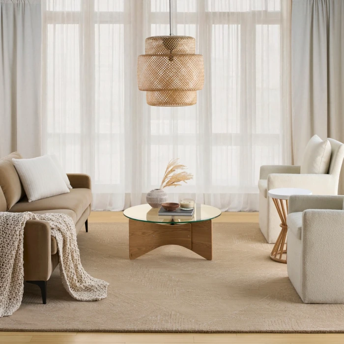 DKNY Pure Patterns Camel PRN01 8 ft. X 10 ft. Rect. Rug