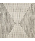 Nourison Positano Light Grey POS04 12ft. Square Rug