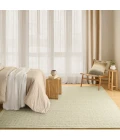 DKNY Pure Grids Light Green PGR01 8 ft. X 10 ft. Rect. Rug