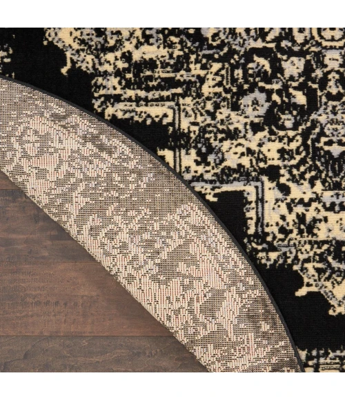 Nourison Grafix Area Rug GRF14-Black