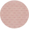 Nourison Home Jubilant JUB19 Pink 8 ft. Round Area Rug