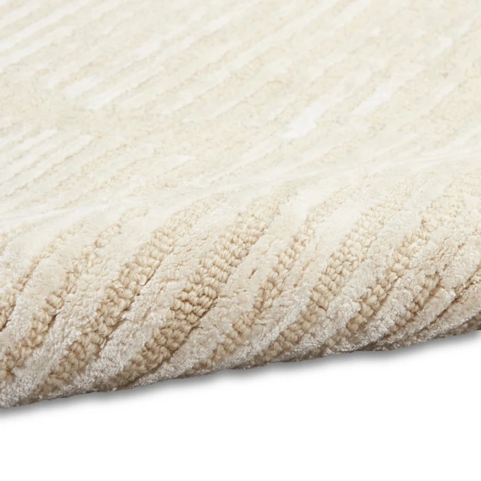 Calvin Klein Linear Area Rug LNR01 Ivory