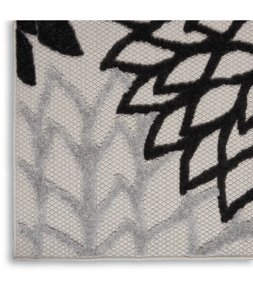 Nourison Aloha Area Rug ALH05 Black White