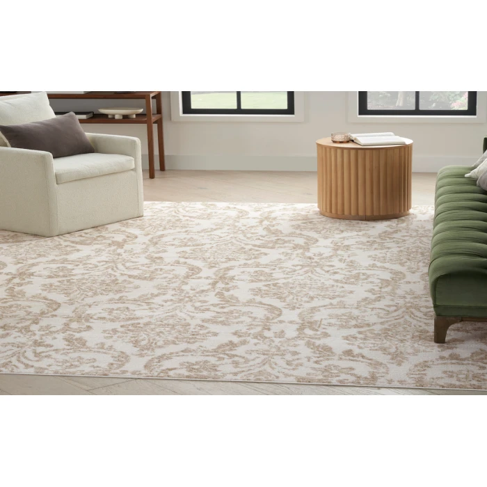Nourison Jubilant Ivory Beige JUB09 7 ft. 10 in. X 9 ft. 10 in. Rectangle Rug