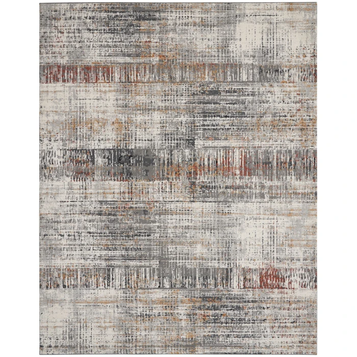 Nourison Tangra Multicolor TNR04 8 ft. X 10 ft. Rect. Rug