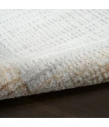 Nourison Dekor Grey DEK06 2 ft. X 4 ft. Rect. Rug