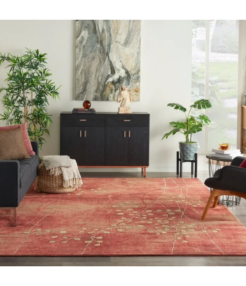 Nourison Somerset Area Rug ST74-Flame