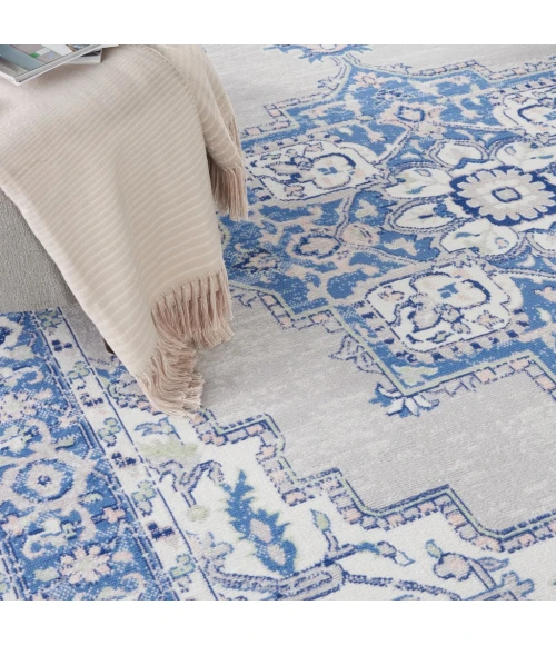 Nourison Whimsicle Area Rug WHS03-Grey Blue