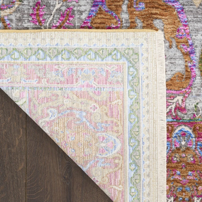 Nourison Home Vintage Harmony Pink VHH03 7ft.10in. x 9ft.10in. Rect. Rug