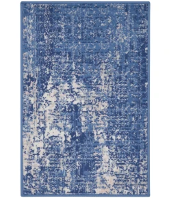 Nourison Home Whimsicle WHS08 Blue Ivory 2 ft. X 3 ft. Area Rug