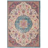Nourison Home Passion PSN22 Ivory Multicolor 5 ft. 3 in. X 7 ft. 3 in. Area Rug