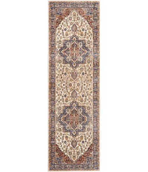 Nourison Home Lagos Red LAG01 2ft.3in. x 7ft.6in. Rect. Rug