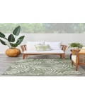 Nourison Garden Oasis Green Ivory GOA01 6 ft. X 9 ft. Rectangle Rug