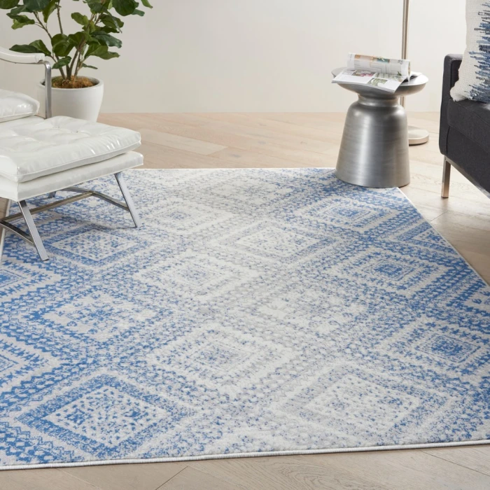 Nourison Whimsicle Area Rug WHS17-Ivory Blue