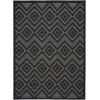 Nourison Home Versatile NRV01 Charcoal Black 5 ft. X 7 ft. Area Rug