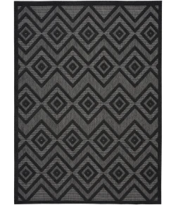 Nourison Home Versatile NRV01 Charcoal Black 5 ft. X 7 ft. Area Rug