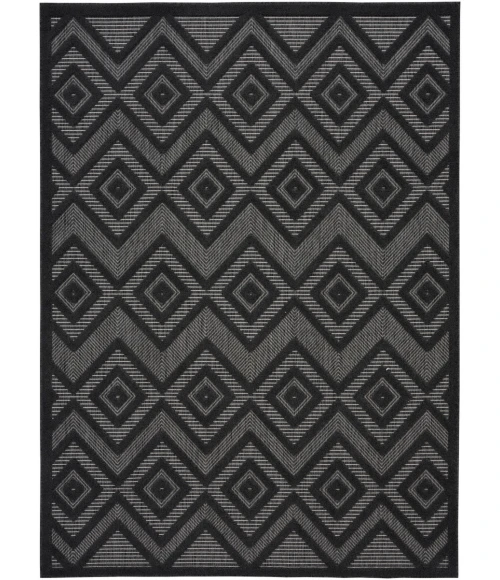 Nourison Versatile Area Rug NRV01 Charcoal/Black