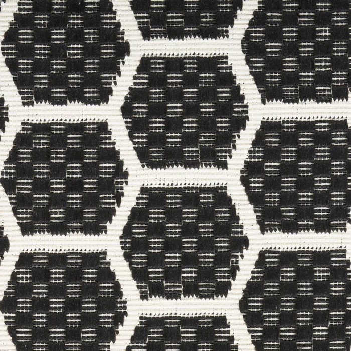 Nourison Twist Reversible Black TWS01 12 ft. Rect. Rug