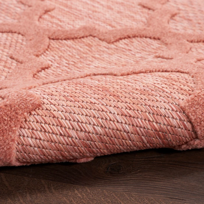 Nourison Easy Care Area Rug NES01 Coral/Orange