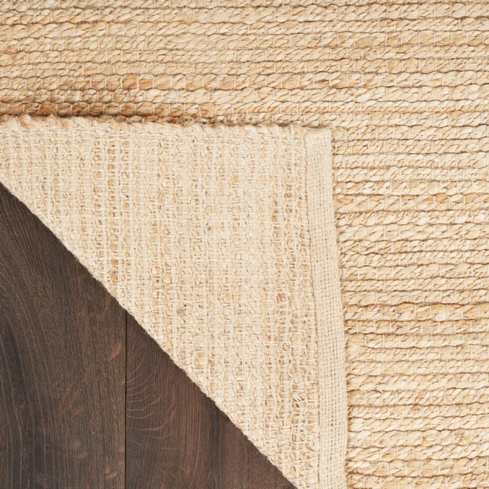 Nourison Natural Jute Area Rug NJT01 Bleached