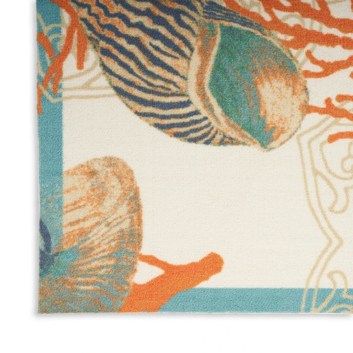 Waverly Sun N' Shade Area Rug SND92 Ivory/Multi