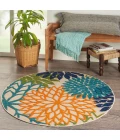 Nourison Aloha Round Area Rug ALH05-Multicolor