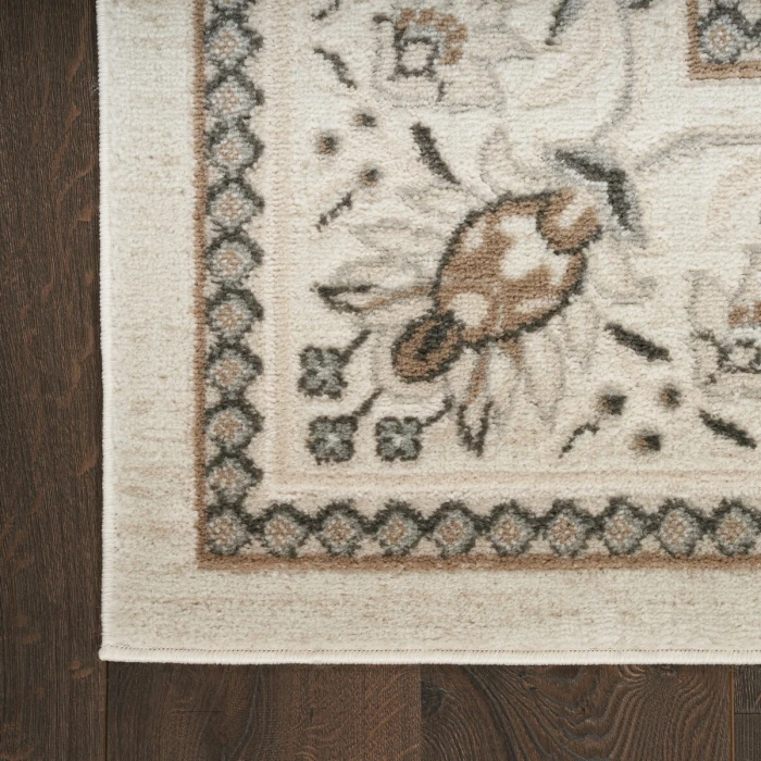 Nourison Serenity Home Ivory Mocha SRH02 10 ft. X 14 ft. Rect. Rug