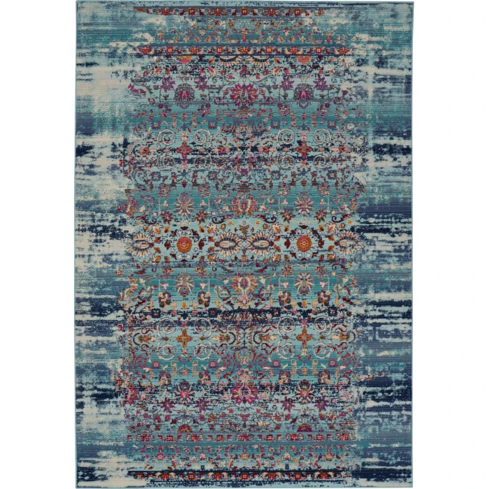Nourison Vintage Kashan Area Rug VKA02-Blue