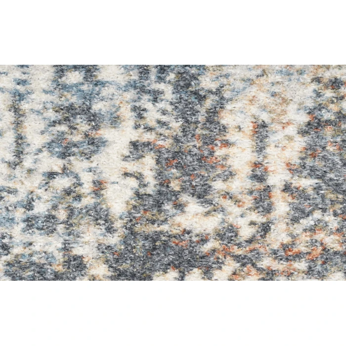 Nourison Astra Machine Washable Multicolor ASW07 7 ft. 10 in. Round Rug